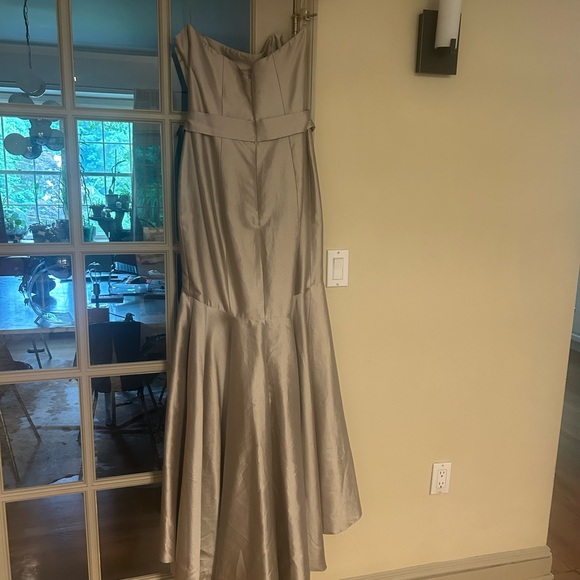 Christian Siriano 100% Silk Black Tie Evening Gown nwt - Picture 3 of 11